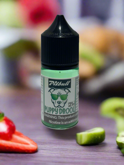 Puppy Drool Nic Salt — Strawberry × Kiwi